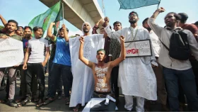 Education minister suspects possible conspiracy behind anti-quota protests