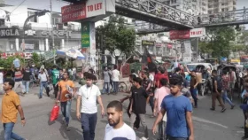 Bangla Blockade: Traffic halted as students gather across Dhaka