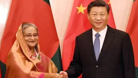 PM Hasina to have meetings with Chinese president, premier Wednesday