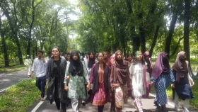 Sust students stage demo protesting Chhatra League&rsquo;s attack on students