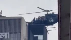 Quota movement: 62 policemen airlifted from CUB roof