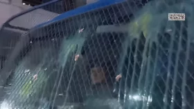 Eggs hurled at police van escorting Salman, Anisul to court