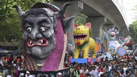 Manabendra Ghosh: I didn’t make Hasina’s face motif