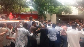 Khaleda along with two daughters-in-law reaches Firoza
