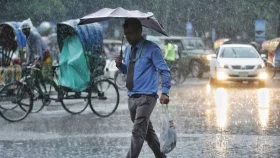 Met office forecasts rain