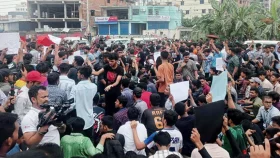 Milestone jet crash: Students take to streets with 6-point demand
