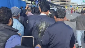 NCP leader Akhtar attacked in NY, says 'not afraid of this'