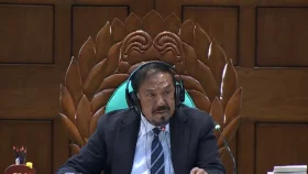 Speaker returns home after Thailand visit