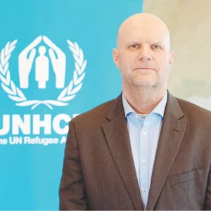 UNHCR country representative meets Shama Obaed