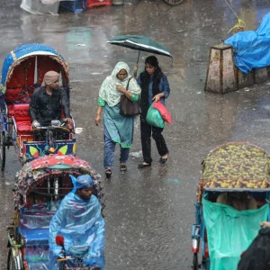 Rain forecasted in parts of Bangladesh