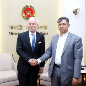 Swiss envoy meets home minister; pledges cooperation on laundered funds, police reform