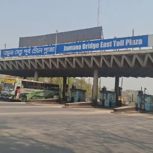 46,000 vehicles cross Jamuna Bridge in 24hrs; toll collection exceeds Tk3.41 crore