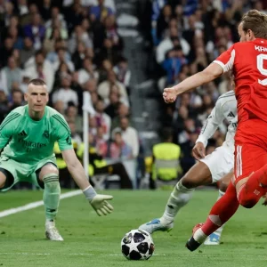 Diaz, Kane give Bayern Champions League edge at Real Madrid