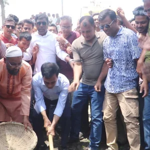 Canal re-excavation project launched in Naogaon