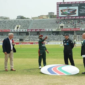 Bangladesh bowl first in 1st ODI against New Zealand