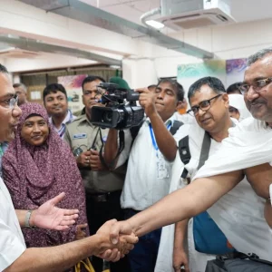 PM inaugurates first Hajj flights, visits Ashkona camp