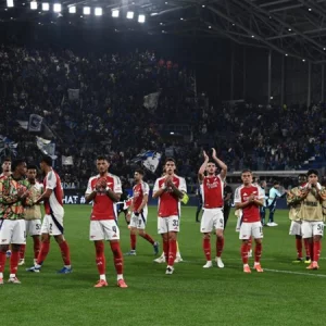 Arsenal face acid test of Premier League title mettle at Man City