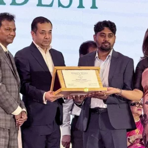Fiction writer Rahitul Islam receives 'Who’s Who Bangladesh–2026' Award