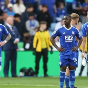 Former Premier League champions Leicester relegated to third tier