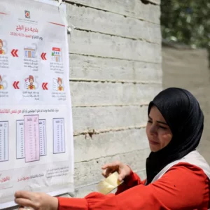 Palestinians cast ballots in first elections since Gaza war