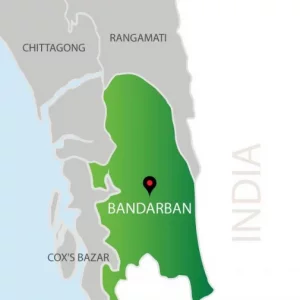 Nine houses gutted in Bandarban fire