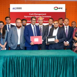 IFIC Bank signs agreement with Akij Resource to provide cash management services