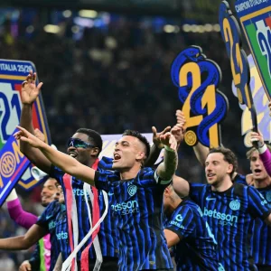Inter win Italian title for third time in six seasons