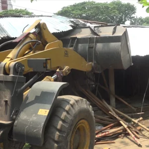 Over 400 illegal structures demolished in Jessore