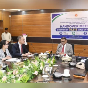 Sinovac Foundation donates over 300,000 polio vaccine doses to Bangladesh
