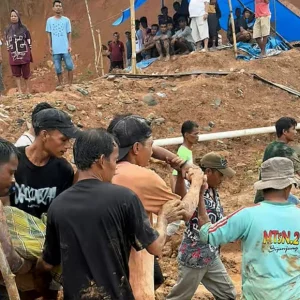 Indonesia mine landslide kills nine