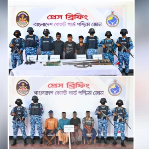 Three pirates held after gunfight with Coast Guard in Sundarbans