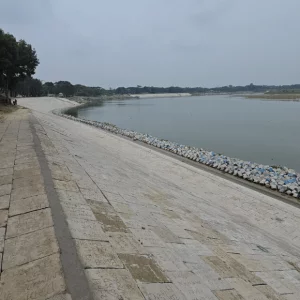 Madhumati embankment nears completion, erosion fear ease