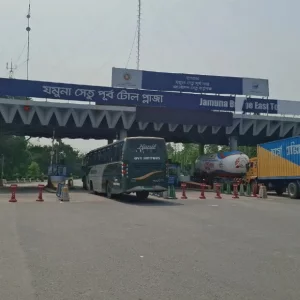 40,580 vehicles cross Jamuna Bridge in 24 hours, Tk3.14 crore toll collected