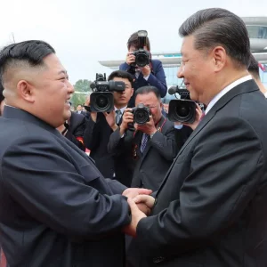 China’s Xi in North Korea for rare visit
