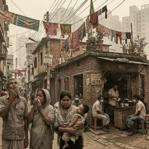 ‘Where do we go?’ Dhaka families trapped year-roun