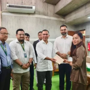 Football star Rituparna receives housing grant fro