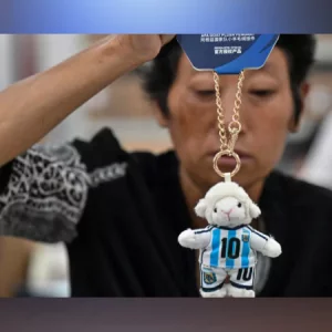 Messi plushies see roaring trade as China firms ge
