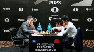 China's best chess player Ding Liren dominates 4-player quadruple  round-robin in #Hangzhou, proving himself again a strong contender for…