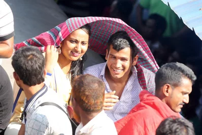 But in the end, its all about going home safe and with a smile | Syed Zakir Hossain/Dhaka Tribune