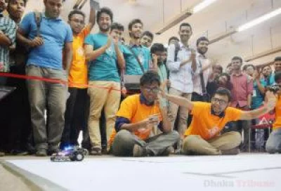 Robo Carnival 2016 at Buet. Photo- SYED ZAKIR HOSSAIN/DHAKA TRIBUNE 