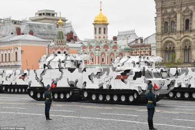 Russia shows off military muscle at Victory Day parade