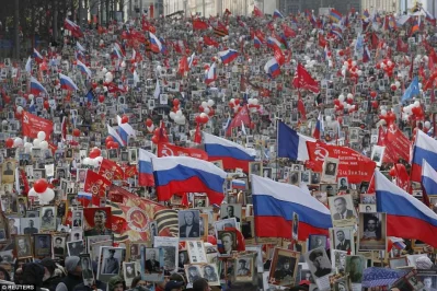 Russia shows off military muscle at Victory Day parade