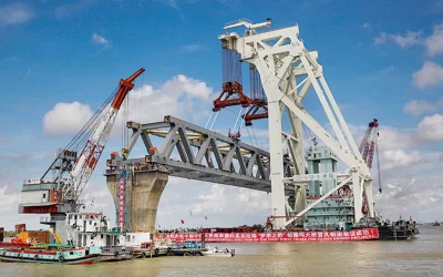 The bridge authorities say the soil collected from the piles surrounding all the pillars at the Janjira point has already been tested | Mehedi Hasan/Dhaka Tribune
