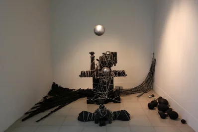 Sculptures of varying shapes and sizes were all on display at the Dhaka Art Summit | Syed Zakir Hossain/Dhaka Tribune