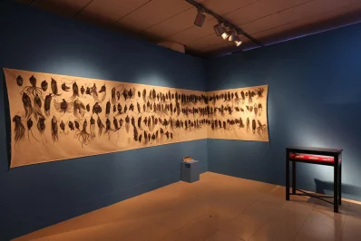 An installation on display at the Dhaka Art Summit | Syed Zakir Hossain/Dhaka Tribune