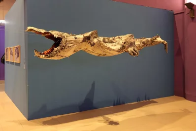 Sculptures of varying shapes and sizes were all on display at the Dhaka Art Summit | Syed Zakir Hossain/Dhaka Tribune