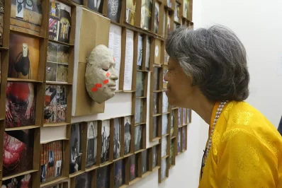 US Ambassador to Bangladesh Marcia Bernicat is one of the eminent personalities who visited the Bangladesh Shilpakala Academy for the opening day of Dhaka Art Summit 2018 | Syed Zakir Hossain/Dhaka Tribune