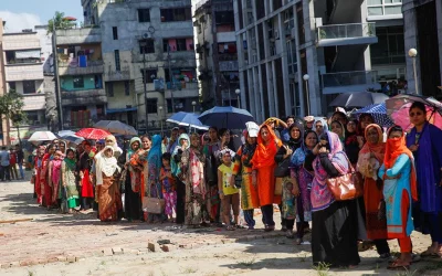 The organisers said they brought around 100,000 eggs for the sale. They sold around 80,000 eggs in just half an hour | Mehedi Hasan/Dhaka Tribune