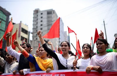 Worker groups and trade unions, political parties, different government and socio-cultural and professional organisations have chalked out elaborate programmes for observing the day. Photo: Mahmud Hossain Opu/Dhaka Tribune