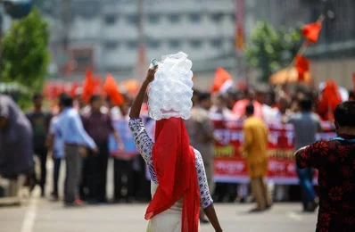 Worker groups and trade unions, political parties, different government and socio-cultural and professional organisations have chalked out elaborate programmes for observing the day. Photo: Mahmud Hossain Opu/Dhaka Tribune